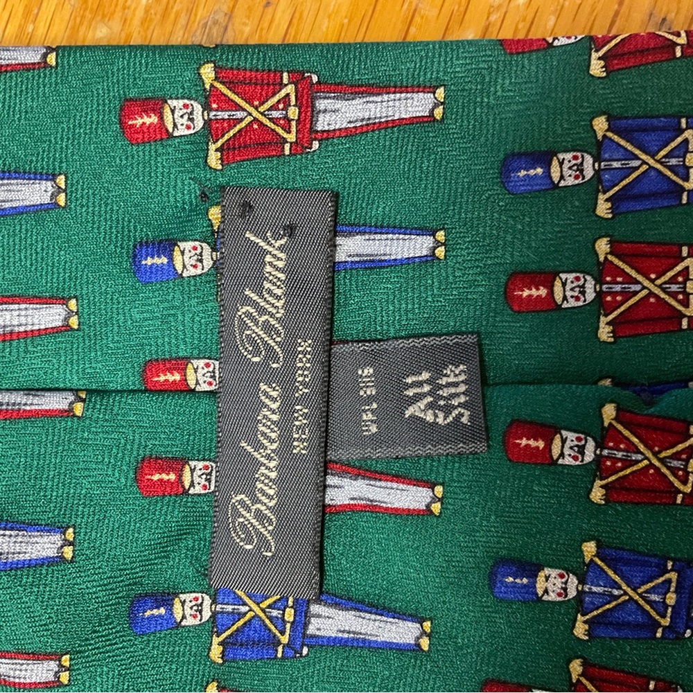 Green Nutcracker Tie
